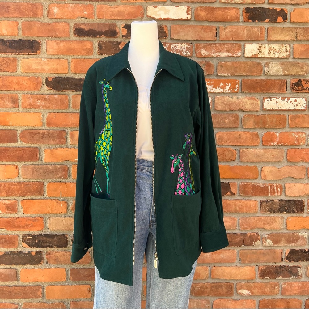 Vintage Bob Mackie Wearable Art Jacket - image 7